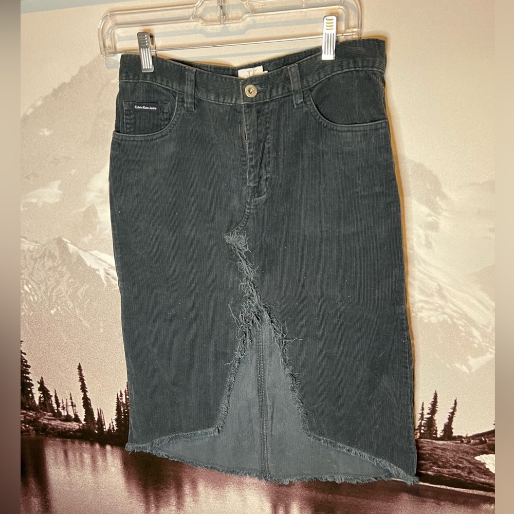 Calvin Klein Corduroy Skirt
